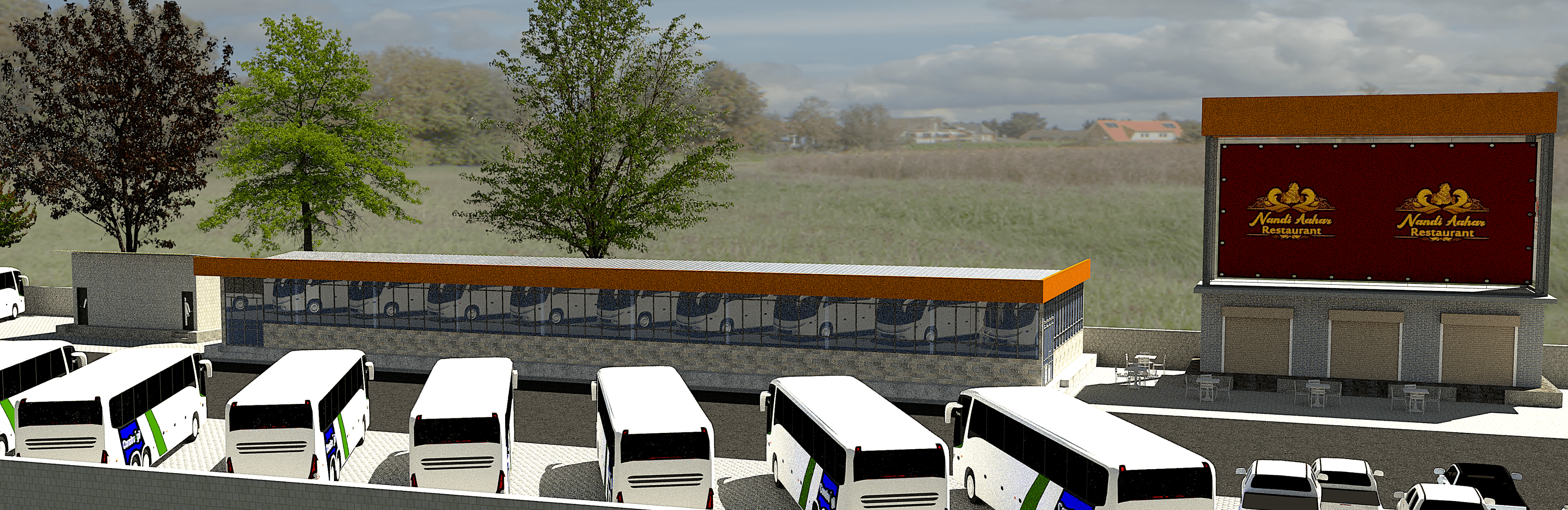 Full View of Restaurant